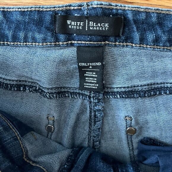 White House Black Market Women's Blue Denim Jeans - Picture 5 of 7